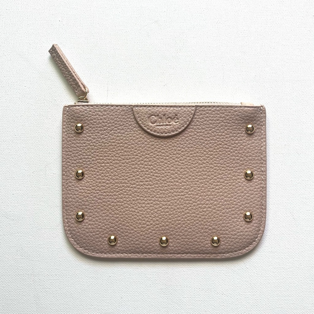 Chloé Parfums Pink Cosmetic Case Makeup Bag Toiletry Pouch
